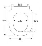 VILLEROY & BOCH - Subway 3.0 WC sedátko, alpská bílá 8M426101