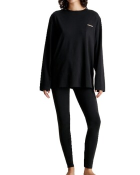 Dámské pyžamo Calvin Klein QS7046E černá