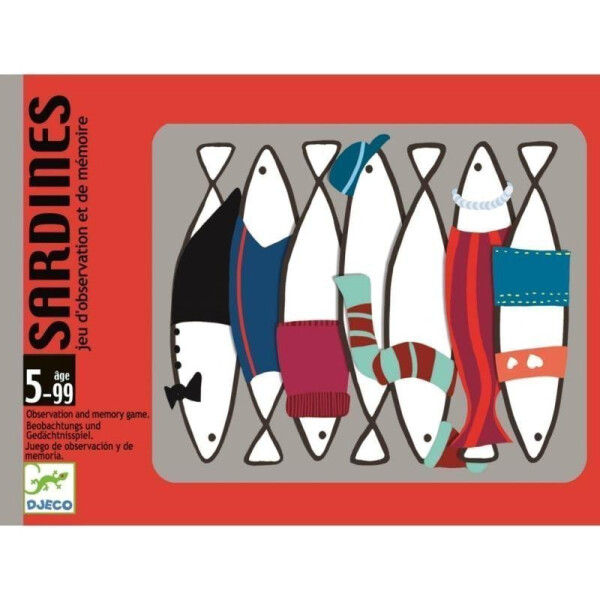 DJECO Karetní hra Sardinky