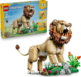 LEGO® Creator 3 v 1 31386 Divoká zvířata: Majestátní lev - LEGO® Creator