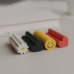 Eulenschnitt Guma na gumování Daisy, bílá barva, plast