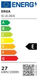 Erga Ava, LED zrcadlo 120x80cm, 3105 lm, 6500K, přední/zadní osvětlení, ERG-V01-120-1280-00