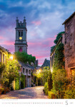 Nástěnný kalendář 2027 Helma Romantic Corners