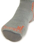 Pánské merino turistické ponožky ICEBREAKER Mens Hike+ Medium Crew, Moss/Blaze/Galaxy velikost: 47-49 (XL)