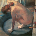 Nástěnný poznámkový kalendář 2026 NOTIQUE - Edgar Degas, 30 x 30 cm