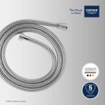 GROHE - Hadice Sprchová hadice VitalioFlex Metal Long-Life 2 m, chrom 22103000
