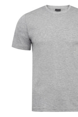 Pánské tričko ALEKSANDER 5XL-6XL melanžový grafit 5XL