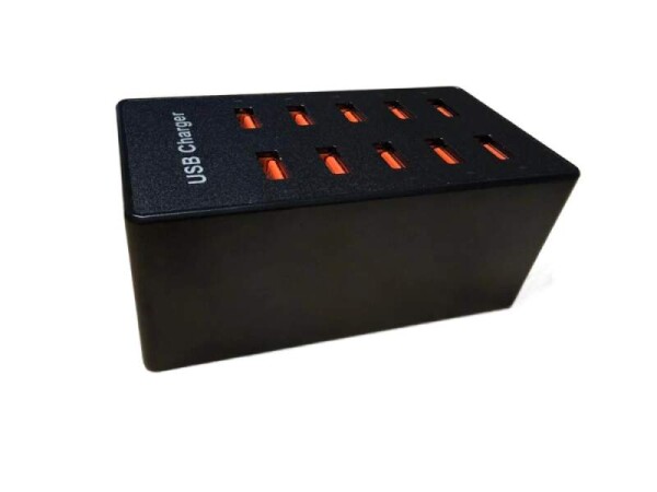 Nabíjecí USB stanice s výkonem 60W a skrytou Full HD WiFi kamerou - WF-HUB35