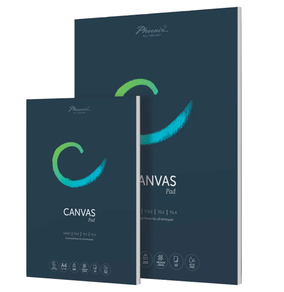 Phoenix Canvas Pad A4 10 listů 280 g/m2