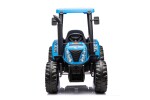 Mamido Dětský elektrický traktor MX-616 s kabinou 12V | 2x45W modrý