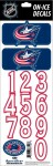 Sport Star Samolepky na helmu Columbus Blue Jackets NHL Decals Navy