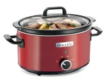 Crockpot SCV400RD červená / Pomalý hrnec / 3,5 l / 210 W / keramická nádoba (100001771971)