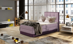 Boxspring Aster 90 látka: Soro 61/ Soro 65, Varianta: Levá