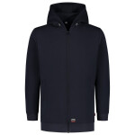 Hooded Sweat Jacket Washable 60°C mikina unisex námořní modrá XL