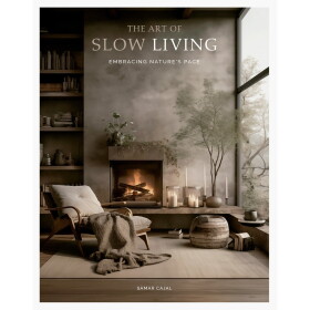 New Mags Kniha – The Art Of Slow Living, Samar Cajal, šedá barva, papír