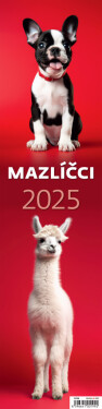 Kalendář nástěnný 2025 Mazlíčci