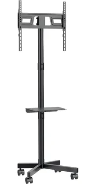 Maclean MC-949 / Podlahový stojan pro TV / 32-55" / VESA 400x400 mm / nosnost 25 kg / na kolečkách (MC-949)