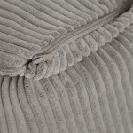 PLUSH NEST PLUSH NEST Dětské čtvercové křesílko Puffy Manšestr 77 × 67 × 50 cm béžové
