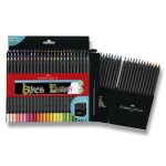 Faber-Castell Black Edition pastelky trojhranné sada 50 barev
