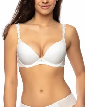 Dámská push-up podprsenka Viania 24458 bílá
