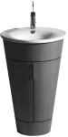 DURAVIT - Starck 1 Nábytkové umyvadlo s přepadem, průměr 58 cm, bílá 0406580000