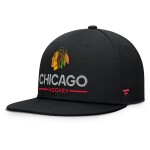 Fanatics Pánská kšiltovka Chicago Blackhawks NHL Authentic Pro A/Cap Flat Brim Square Visor Structured Adjustable