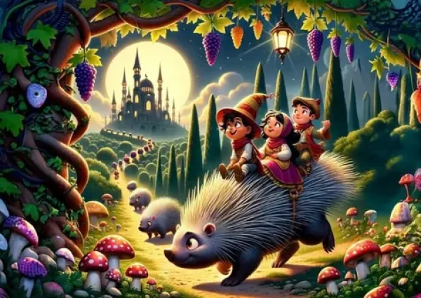 ART PUZZLE 35541 Puzzle Ježek a kamarádi