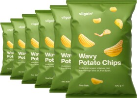 Vilgain Vroubky BIO – 6× mořská sůl 100 g