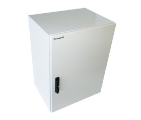 XtendLan 19" venkovní vodotěsný rozvaděč 17U 600x450, krytí IP55, nosnost 65kg, 3-bodový zámek, šedý EDF_1232018