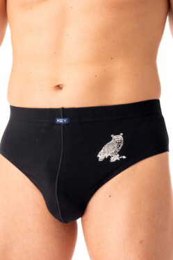 PÁNSKÉ SLIPY MPP 703 B25 černošedá XL