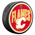 Mustang Puk Calgary Flames NHL Wordmark