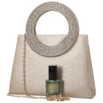 Luxusní dámská plesová kabelka Michelle Moon Ylsa, zlatá