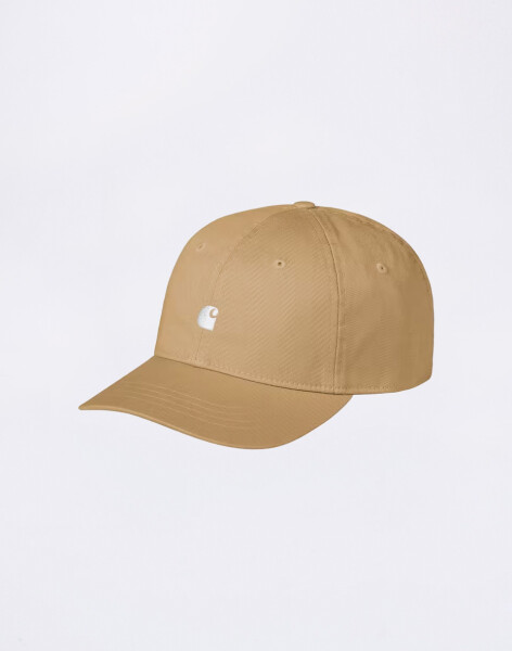 Carhartt WIP Madison Logo Cap Dusty H/White