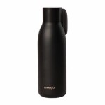 Muggo UV sterilizační termoska černá / 750 ml / 220 mAh / voděodolnost: IPX7 / LCD displej / výdrž baterie: až 30 dní (OUI-MUGGOUVCBK)