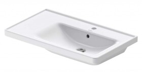 DURAVIT - D-Neo Nábytkové umyvadlo 80x48 cm, 1 otvor pro baterii vpravo, bílá 2370800000