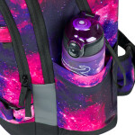 Školní batohový 3-dílný set BAAGL SKATE MAX - Galaxy (batoh, penál, sáček)