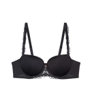 Dámská podprsenka Wild Azalea Florale WHP - BLACK - černá 0004 - TRIUMPH BLACK 80D