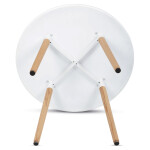 Jídelní stůl 90x90cm, mdf DT-306 WT