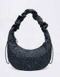 Got Bag Moon Bag Ruffle cat shark black