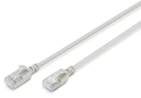 Digitus Patchkabel Cat6A F/FTP Slim šedá / Síťový kabel / RJ-45 / 1 m / LSZH (DK-1632-A-010S)
