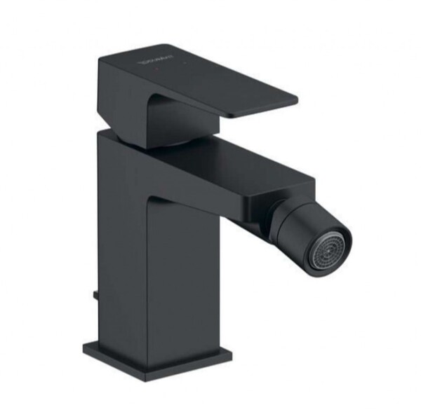 DURAVIT - Manhattan Bidetová baterie s výpustí, matná černá MH2400001046