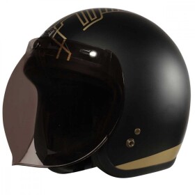 Retro helma na moto Origine Primo Limited Edition matná černá - L