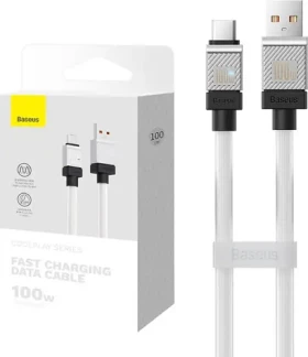 Baseus CAKW000602 černá / Kabel USB-A (M) - USB-C (M) / 1 m (CAKW000602)