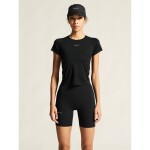 Běžecké tričko CRAFT Hypervent Cropped - černé Velikost textilu: XL