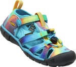 Dětské sandály KEEN SEACAMP II CNX vivid blue/original tie dye - 27/28