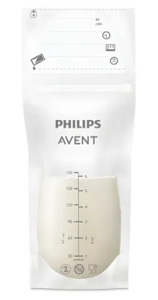 Philips AVENT SCF603/25 / Sáčky na mateřské mléko / 180 ml / 25 ks / PET
