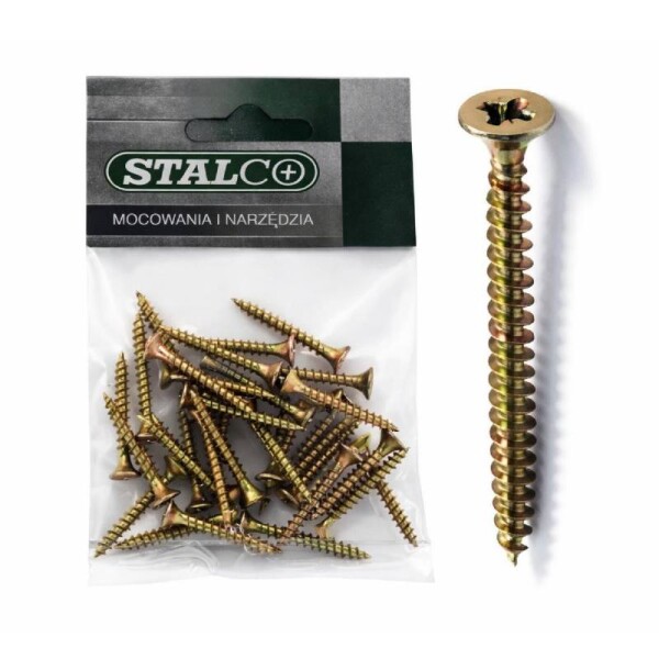 Vrut tvrzený do dřeva a dřevotřísky, ø 3,5 x 16 mm, PZ2, STALCO, bal.50 ks