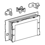 GEBERIT - Sigma60 Stavební souprava pro hrubou montáž ovládacího tlačítka Sigma60 243.168.00.1