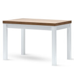 STIMA Jídelní stůl MULTI choice - podnož bílá/černá ROZMĚR: (š/h/v) 140 x 80 x 79 cm (+40 cm rozklad)