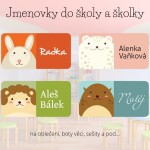 Jmenovky na míru ZVÍŘECÍ KARTIČKY 34x17mm (36ks)